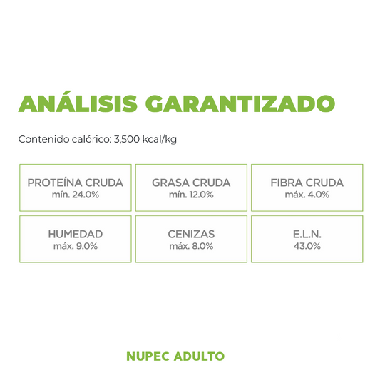 Alimento Adulto (Perro) | NUPEC