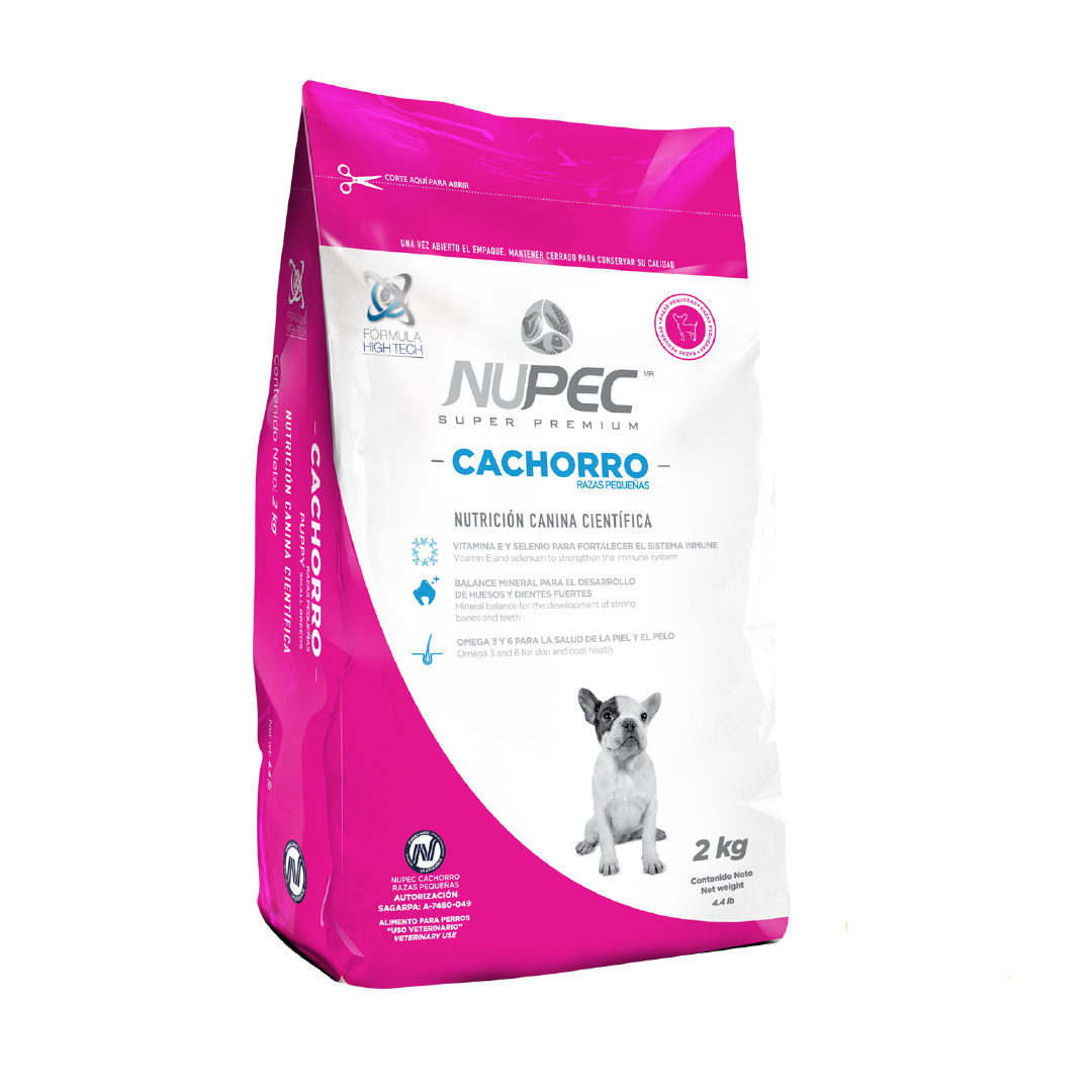Alimento Cachorro Raza Pequeña (Perro) | NUPEC