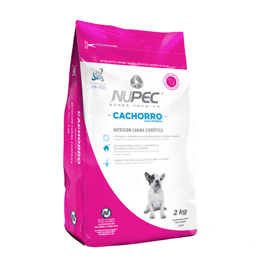Alimento Cachorro Raza Pequeña (Perro) | NUPEC