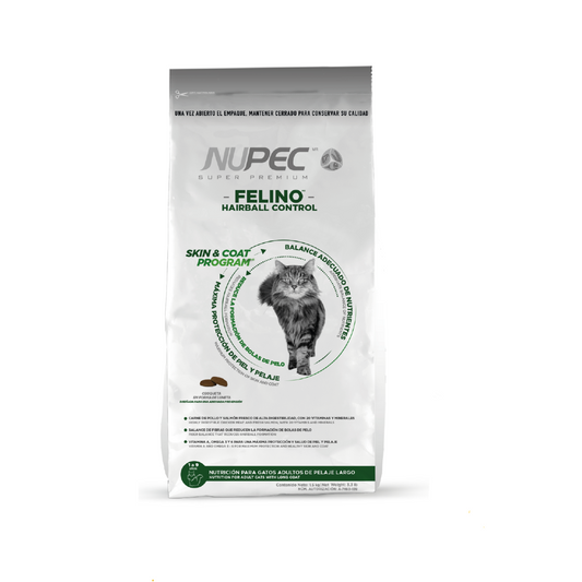 Alimento Felino Hairball (Gato) | NUPEC