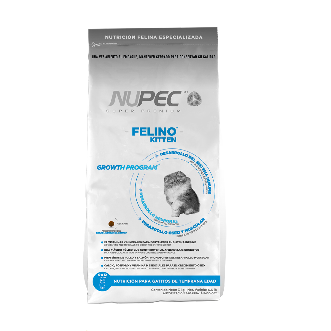 Alimento Felino Kitten (Gato) | NUPEC