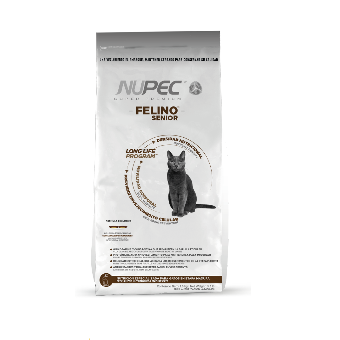 Alimento Felino Senior (Gato) | NUPEC